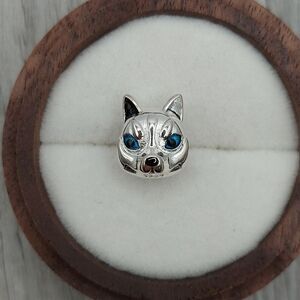 925 Sterling Silver Fox Charm